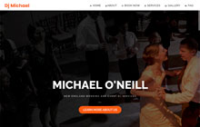 WordPress Website For DJ Company Boston