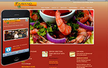 Restaurant website WordPress Waltham MA